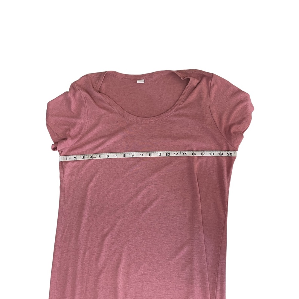 Old Navy Pink Linen Blend Scoop Neck Maxi Dress - Size XL - EUC - Picture 6 of 9